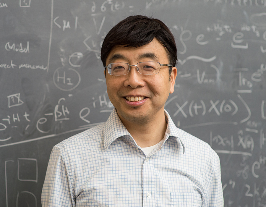 Photo of Professor Jianshu Cao