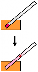 Image indicates convection in growing crystals.