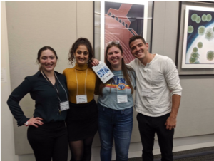 Photo of students at Poster Symposium.