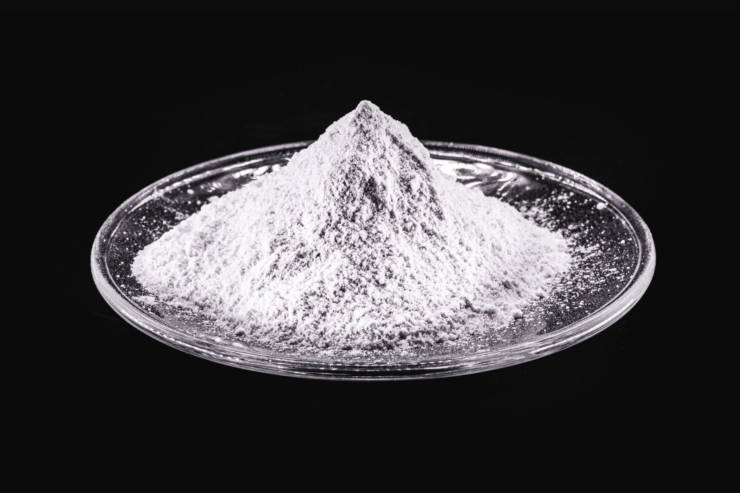 A pile of powdered phosphorus.